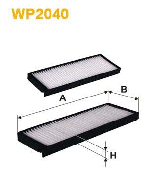 WIX Filters WP2040 Pollen Filter