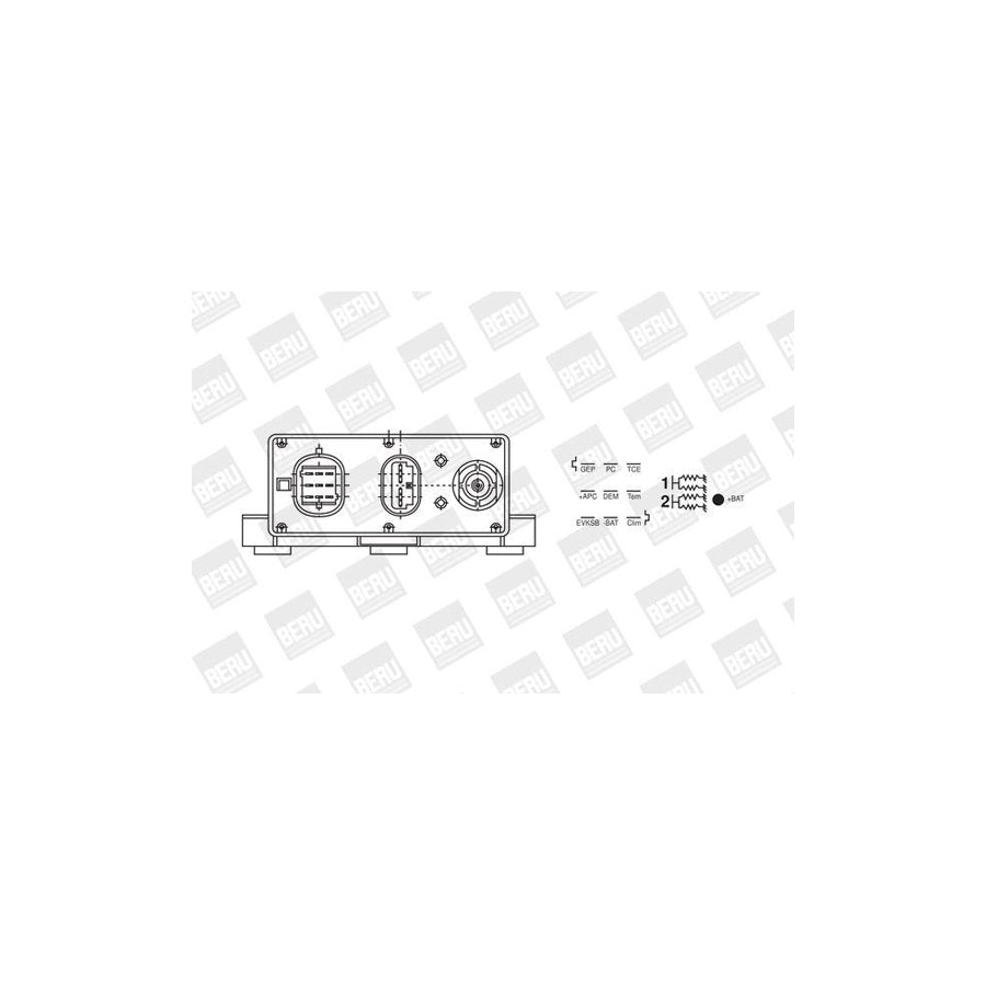 Beru DHT206 Nozzle And Holder Assembly