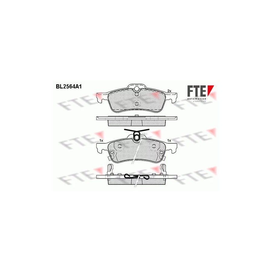 Fte 9010815 Brake Pad Set | ML Performance UK Car Parts