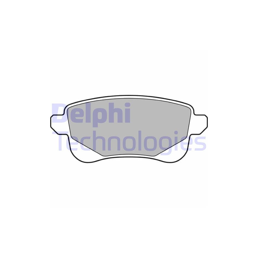 Delphi Lp3140 Brake Pad Set