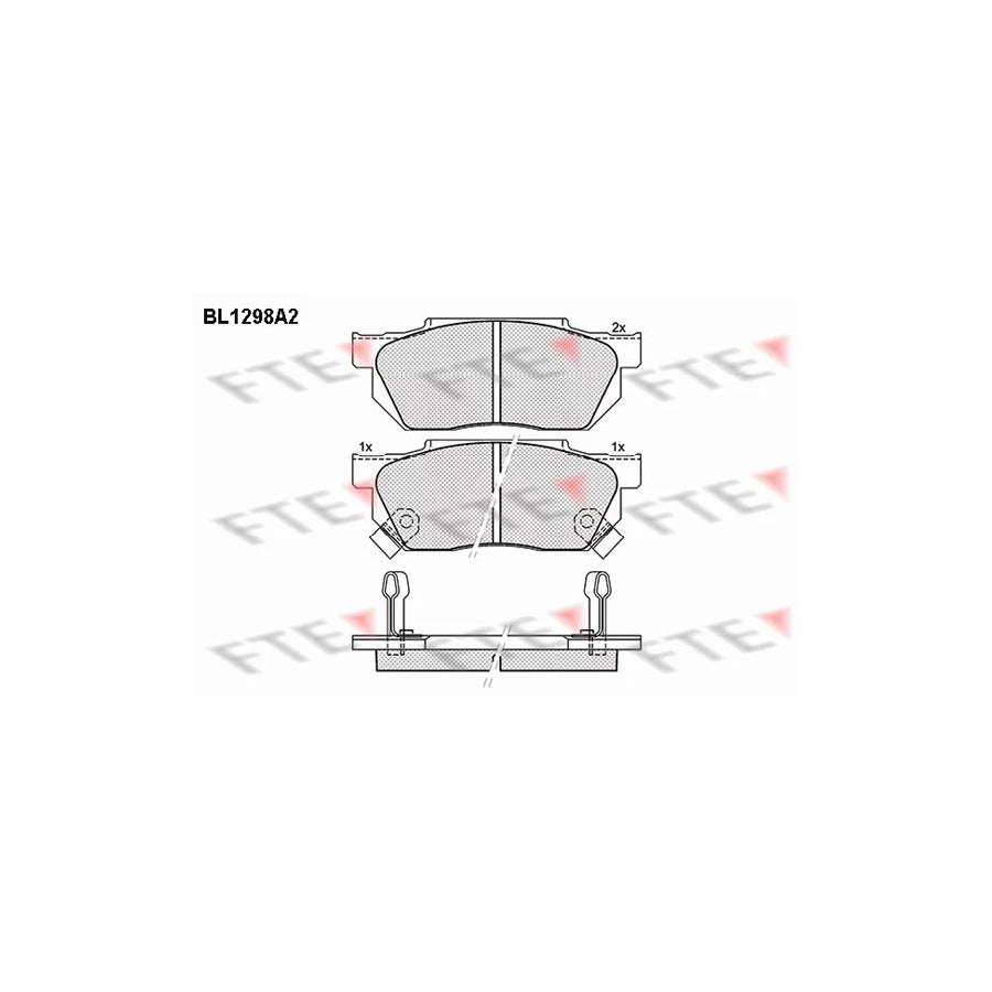 Fte BL1298A2 Brake Pad Set | ML Performance UK Car Parts