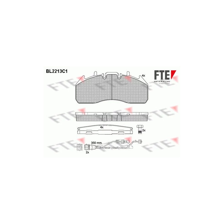 Fte BL2213C1 Brake Pad Set | ML Performance UK Car Parts