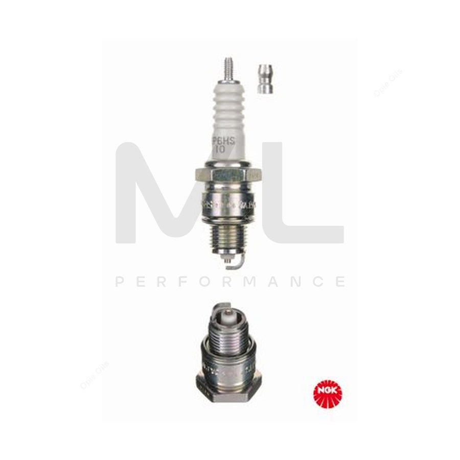 NGK BP6HS-10 (6326) - Standard Spark Plug / Sparkplug - Projected Centre Electrode | ML Car Parts UK | ML Performance