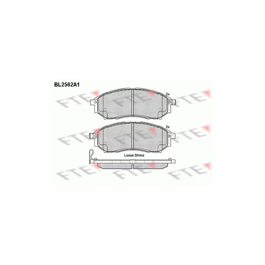 Fte 9010813 Brake Pad Set | ML Performance UK Car Parts