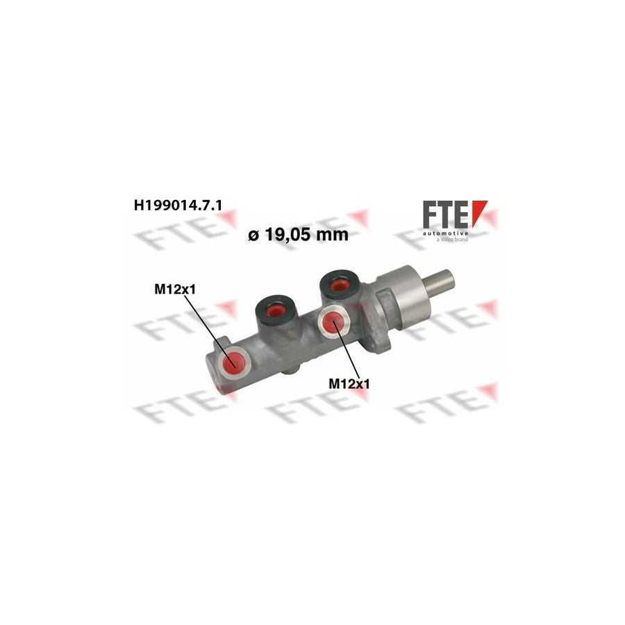 Fte 9220074 Brake Master Cylinder For Smart City-Coupe (450) | ML Performance UK Car Parts