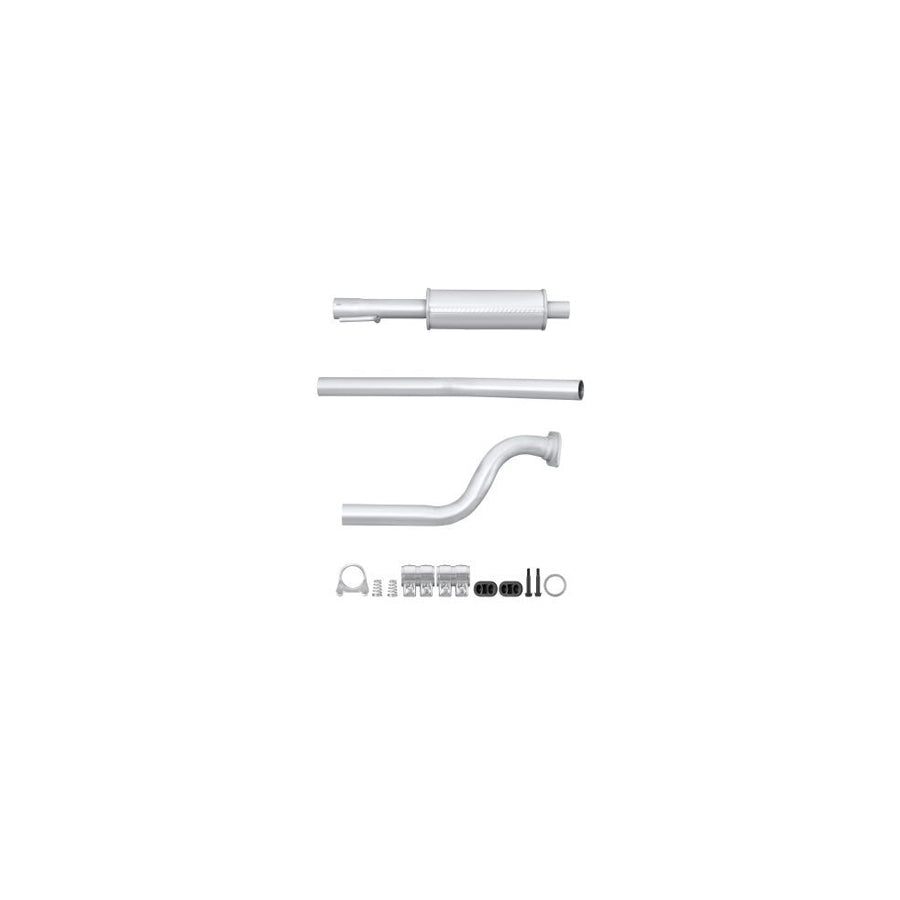 Hella 8LB 366 021-081 Front Silencer