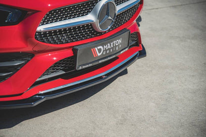 Maxton Design Mercedes Benz CLA-Class C118 AMG-Line Front Splitter V.1