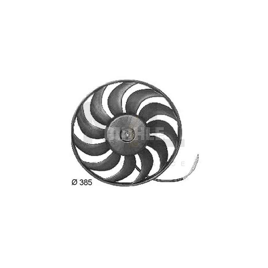 MAHLE ORIGINAL CFF 135 000S Fan, radiator for vehicles with towbar, ???: 385mm, without radiator fan shroud | ML Performance Car Parts