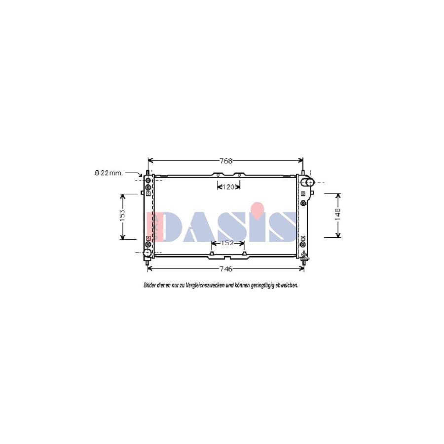 AKS Dasis 111030N Engine Radiator For Mazda 626 IV Hatchback (Ge) | ML Performance UK