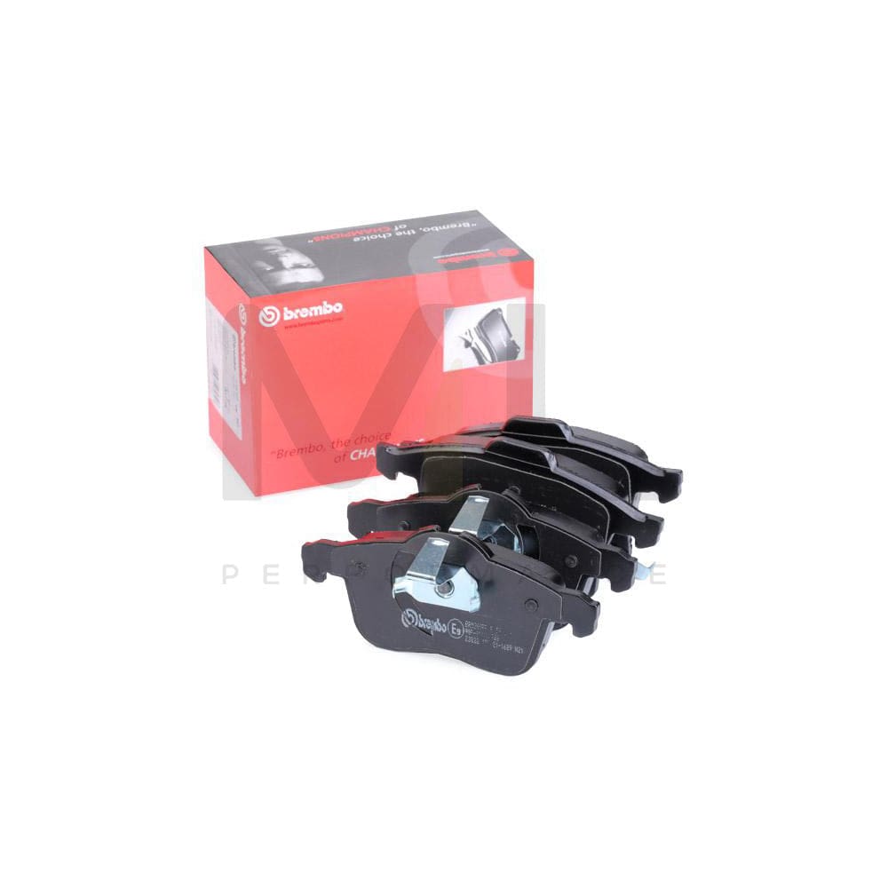 Brembo P 59 089 Brake Pad Set Directional Brake Pads, With Acoustic Wear Warning, With Piston Clip | ML Performance Car Parts