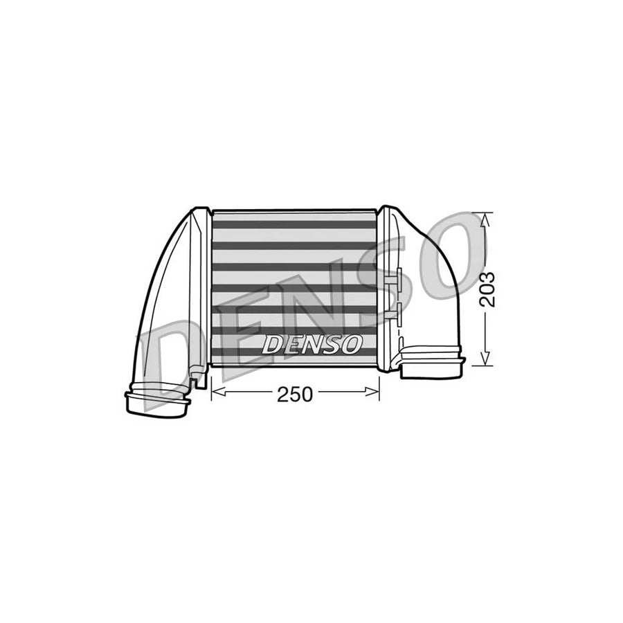 Denso DIT02010 Dit02010 Intercooler For Audi A6 | ML Performance UK