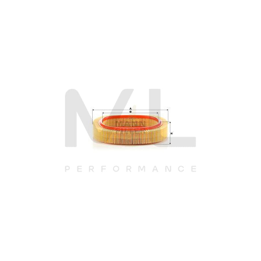 MANN-FILTER C 2440 Air Filter Filter Insert | ML Performance Car Parts