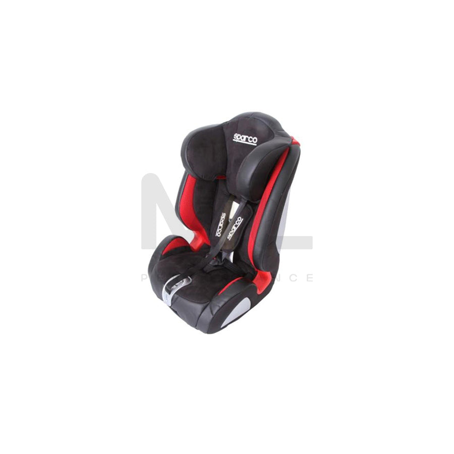 SPARCO F1000K PREMIUM 1000KPURS Child car seat without Isofix, Group 1/2/3, 9-36 kg, 5-point harness, Black, Red, multi-group | ML Performance Car Parts