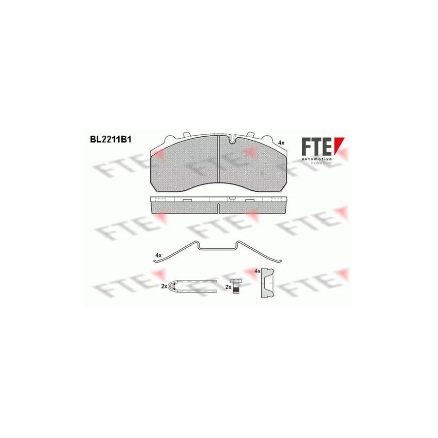 Fte BL2211B1 Brake Pad Set | ML Performance UK Car Parts