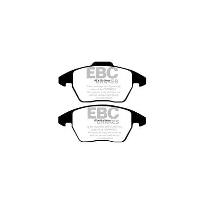 EBC PLK1976 Peugeot 208 Mk1 Yellowstuff Pads and Brake Line Performance Pack - Girling/TRW Caliper 2 | ML Performance UK Car Parts