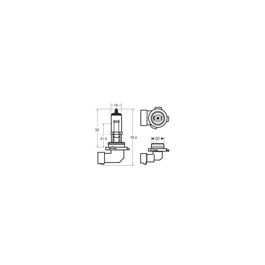 RING R712 12V 53W H12 PZ20d Halogen Headlamp  | ML Performance