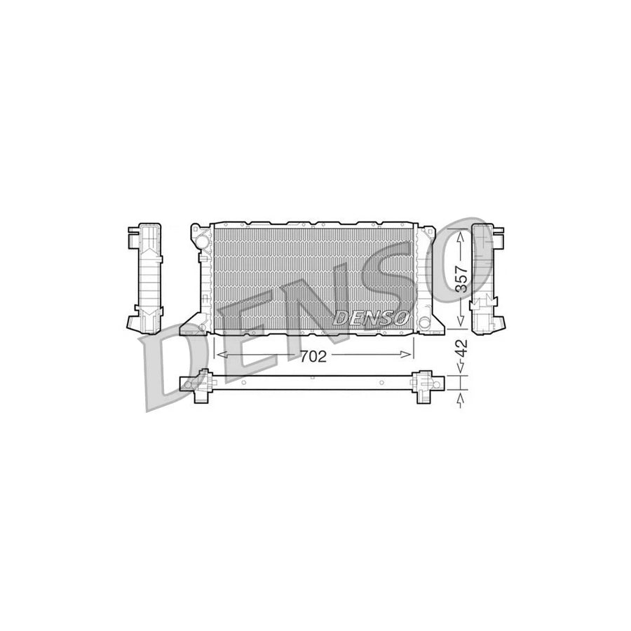 Denso DRM10099 Drm10099 Engine Radiator For Ford Transit | ML Performance UK