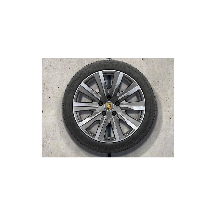 Genuine Porsche 20 Taycan Tequipment Design Alloy Wheels & Winter Tyres Original Porsche | ML Performance UK Car Parts