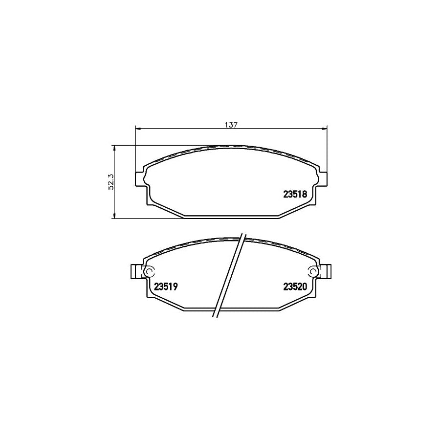 Hella 8MP 376 808-194 Water Pump