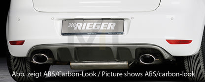 Rieger 00059544 VW Mk6 Golf Rear Diffuser (GTI & GTD) 1 | ML Performance UK Car Parts