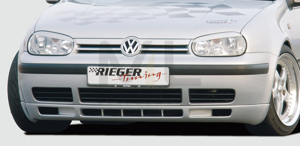 Rieger 00080593 VW Mk4 Golf Front Splitter 1 | ML Performance UK Car Parts