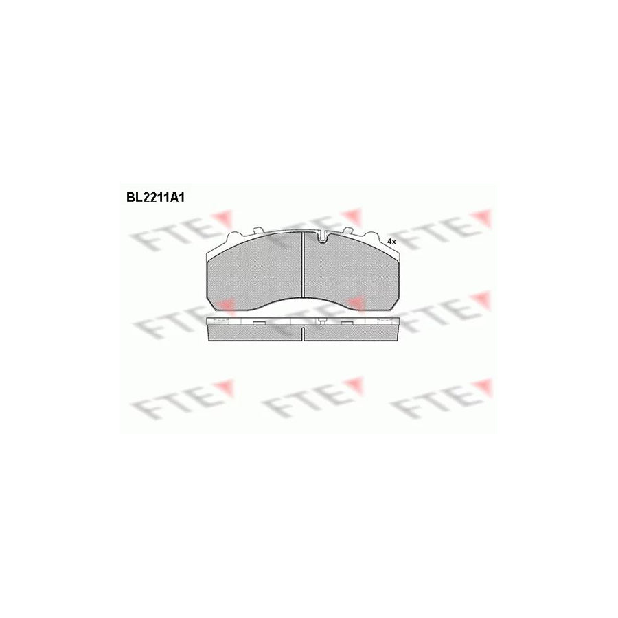 Fte BL2211A1 Brake Pad Set | ML Performance UK Car Parts