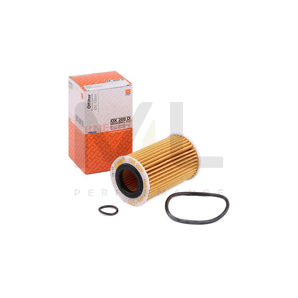 MAHLE ORIGINAL OX 209D Oil Filter Filter Insert | ML Performance Car Parts