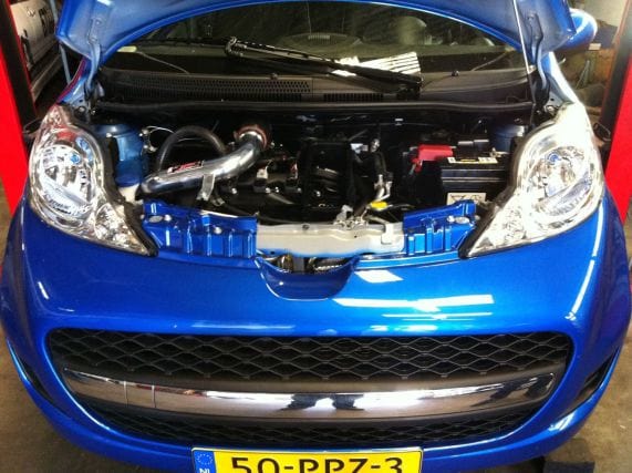 INJEN AYGO / CITROEN C1 / PEUGEOT 107 2006- 1.0L 3 CYL. COLD AIR INTAKE SYSTEM POLISHED - ECA206P