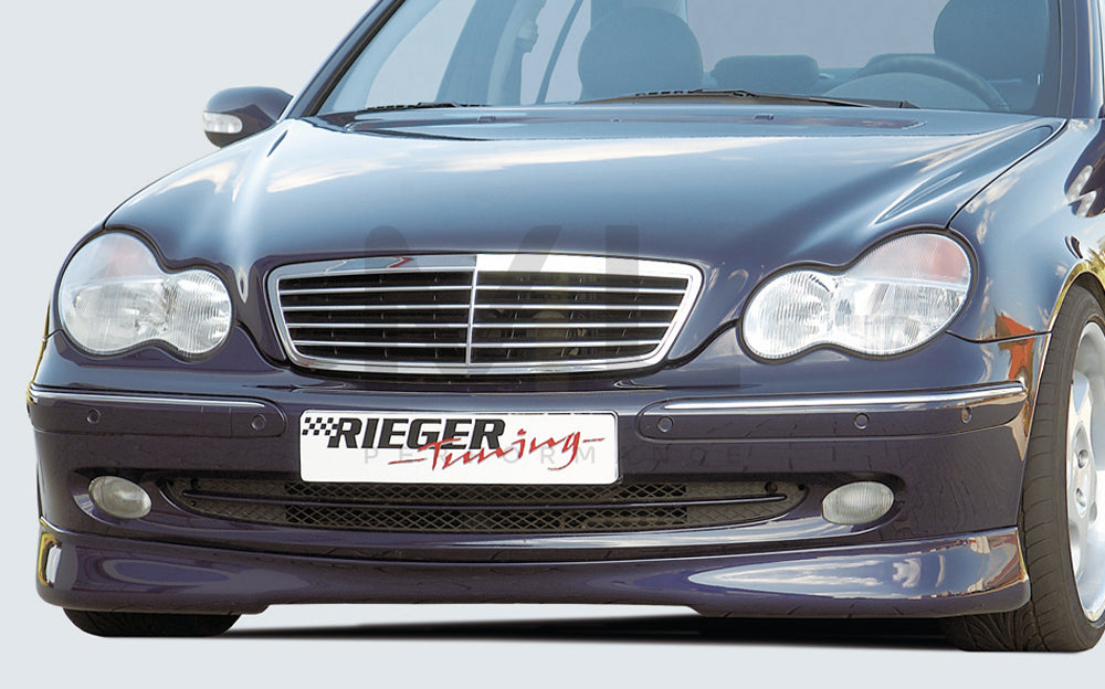 Rieger 00025103 Mercedes-Benz W203 C-Class Front Splitter 1 | ML Performance UK Car Parts