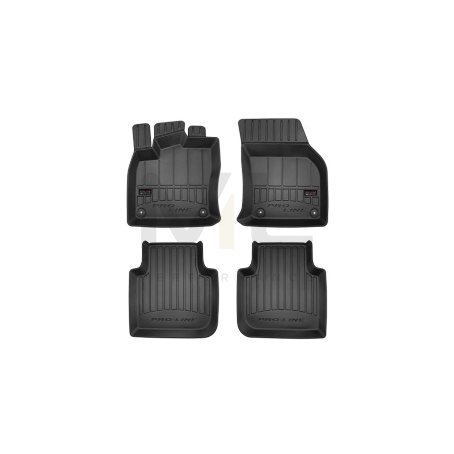 FROGUM Tailored 3D407275 Floor mat set Elastomer, Front and Rear, Quantity: 4, Black | ML Performance Car Parts