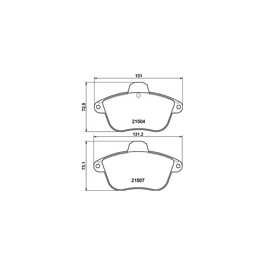 Hella 8MP 376 808-394 Water Pump