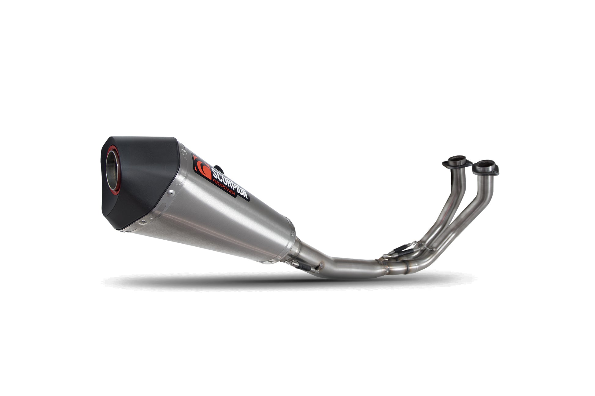 Scorpion RKA139SYSSEO Kawasaki Ninja 650 Serket Taper Full System - Brushed Stainless Steel Sleeve | ML Performance UK UK