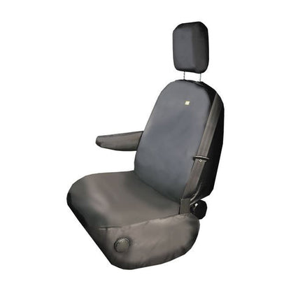 GENUINE FORD FCSGRY414 TRANSIT CUSTOM & TRANSIT HDD* SEAT COVER SINGLE PASSENGER SEAT, GREY | ML Performance UK