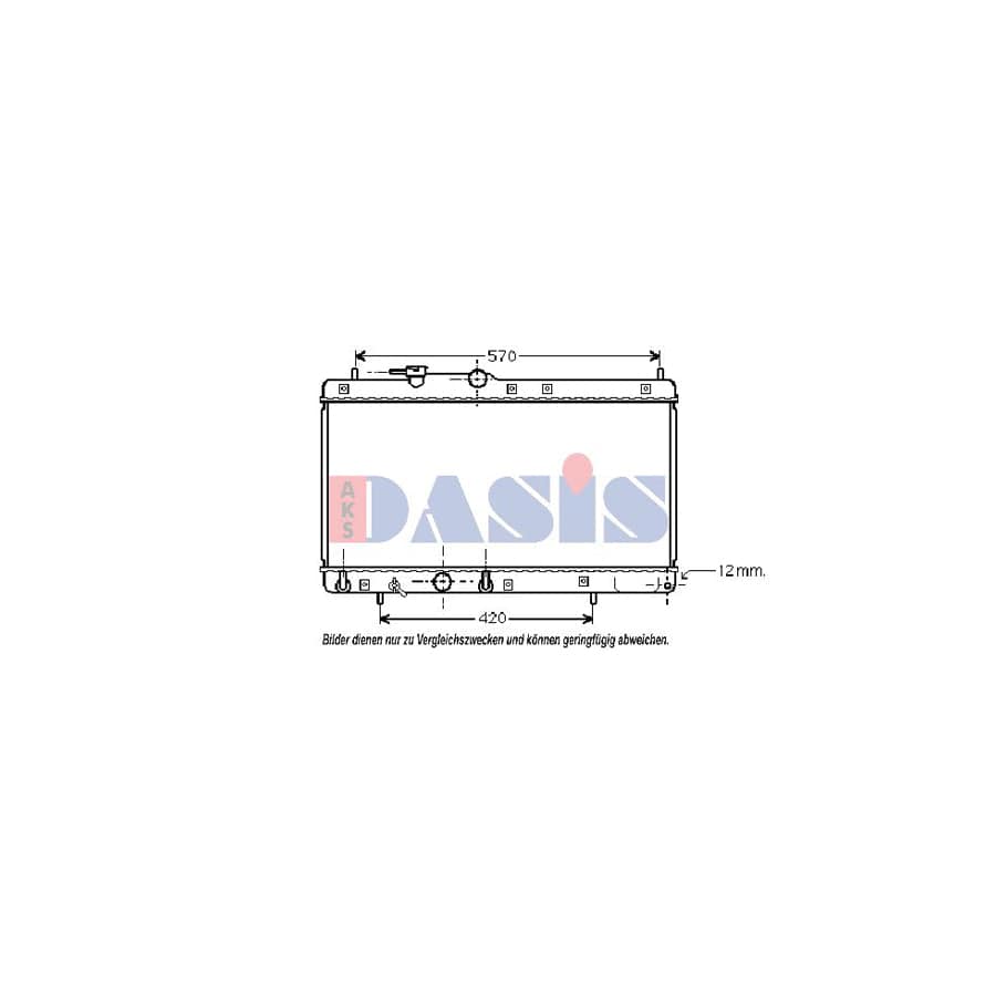 AKS Dasis 360023N Engine Radiator | ML Performance UK