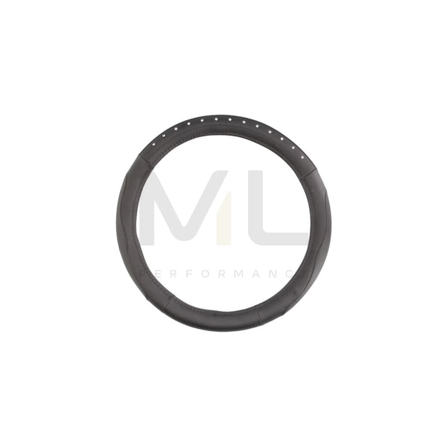 MAMMOOTH Black Diamond A050 174880 Steering wheel cover Black, Ø: 36-38cm, PVC | ML Performance Car Parts