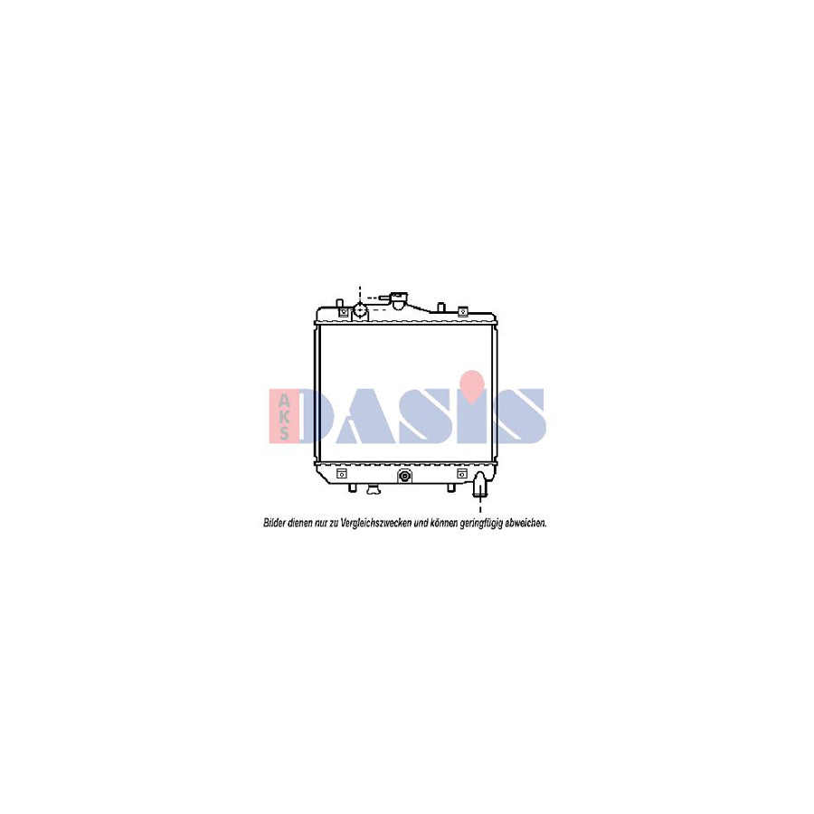 AKS Dasis 270050T Engine Radiator | ML Performance UK