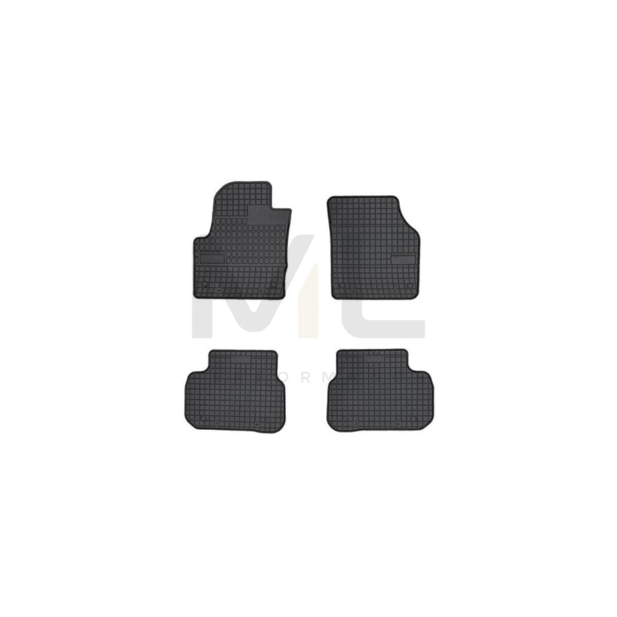 FROGUM Tailored 547457 Floor mat set for LAND ROVER Discovery Sport (L550) Elastomer, Front and Rear, Quantity: 4, Black | ML Performance Car Parts