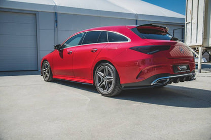 Maxton Design Mercedes Benz CLA-Class C118 AMG-Line Shooting Brake Rear Side Splitters