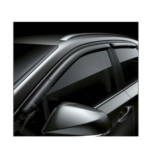 Genuine Lexus 08162-48820 RX-L Phase 4 Window Deflectors With Chrome