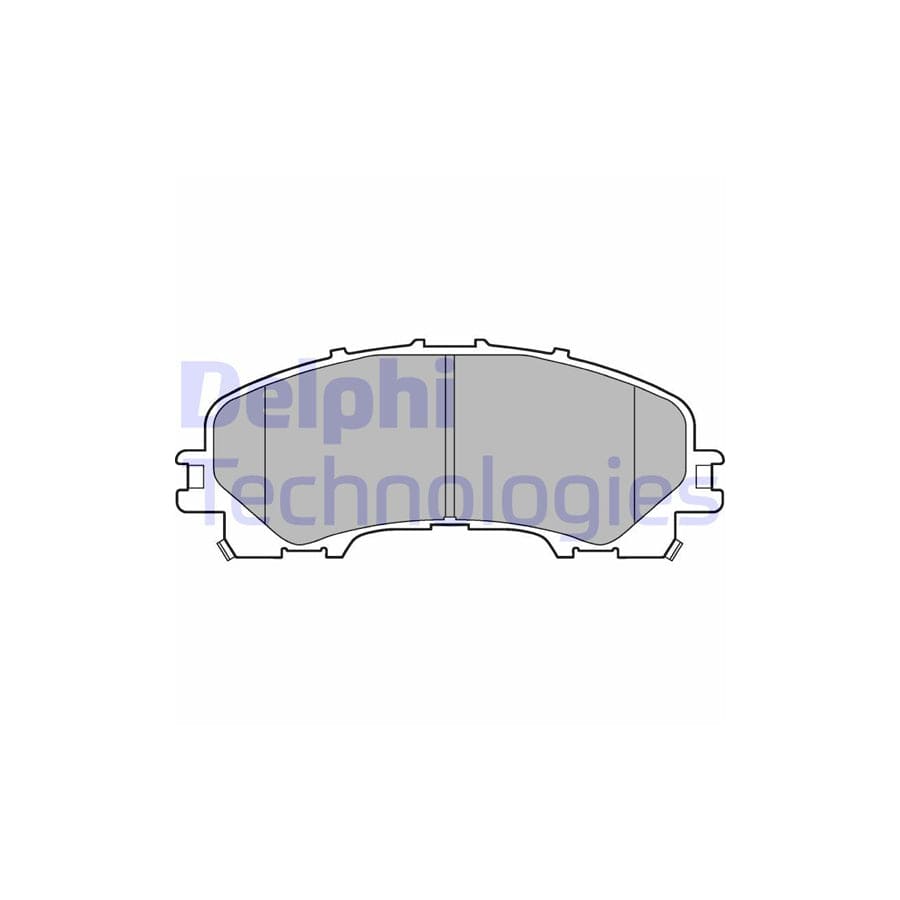 Delphi Lp3183 Brake Pad Set