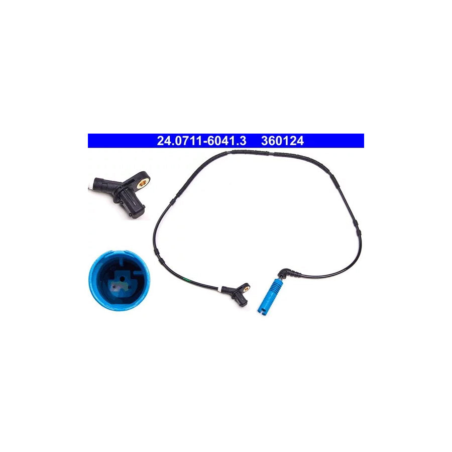 ATE 24.0711-6041.3 Abs Sensor For Bmw 3 Series