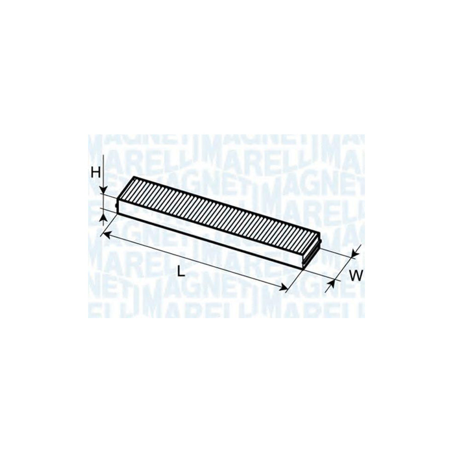 MAGNETI MARELLI 350203061130 Pollen Filter | ML Performance UK Car Parts