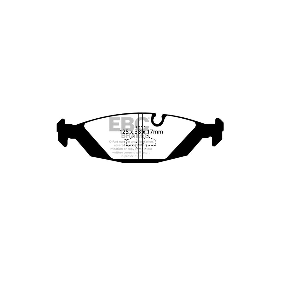 EBC PD40K292 BMW E30 Ultimax Pad & Plain Disc Kit - ATE Caliper 3 | ML Performance UK Car Parts