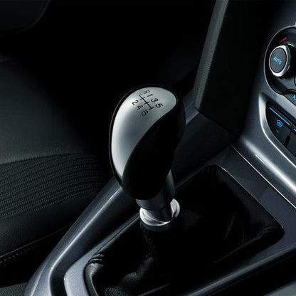 GENUINE FORD 2231358 FOCUS GEAR LEVER KNOB BLACK LEATHER AND ALUMINIUM DESIGN | ML Performance UK