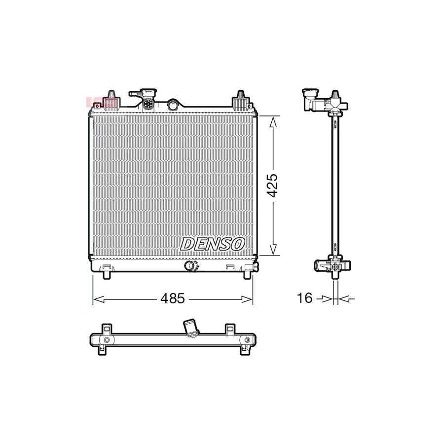 Denso DRM47042 Drm47042 Engine Radiator For Suzuki Ignis Iii (Mf) | ML Performance UK