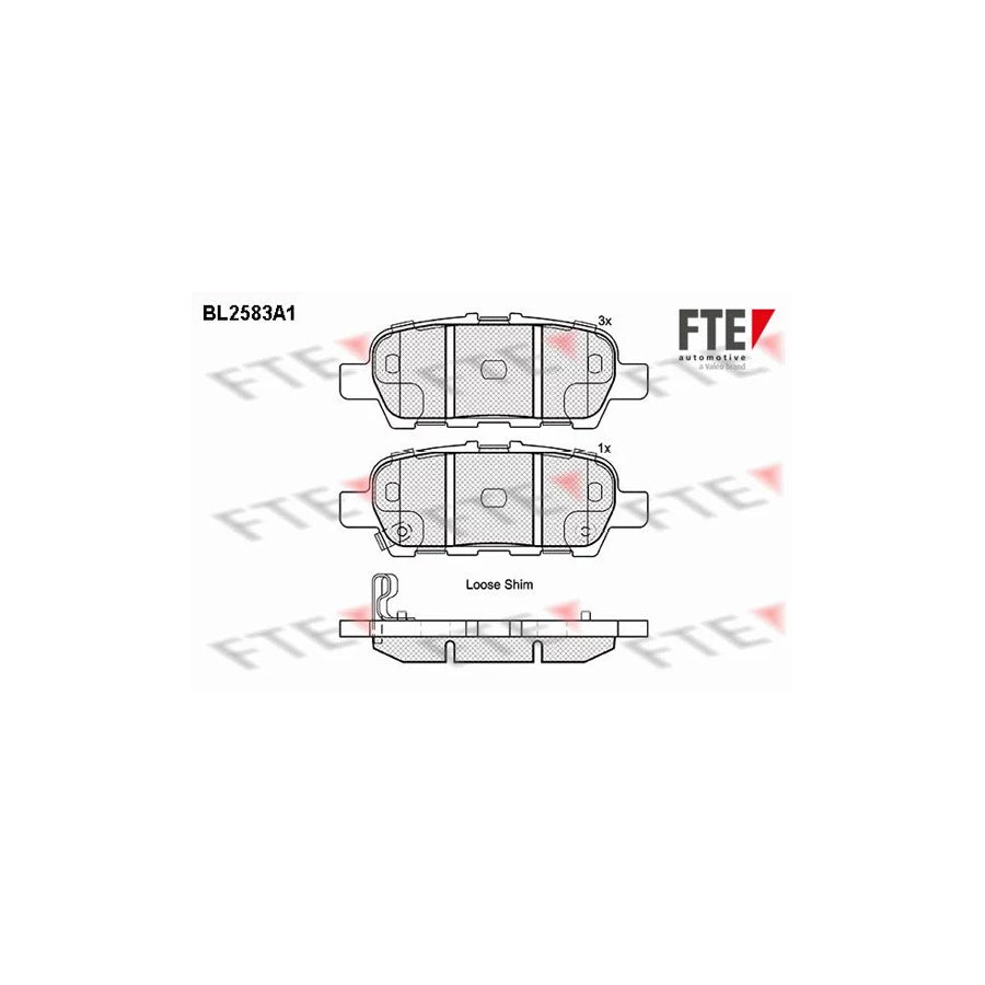 Fte 9010833 Brake Pad Set | ML Performance UK Car Parts