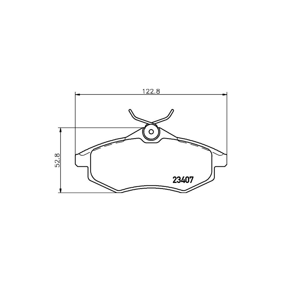 Hella 8MP 376 808-664 Water Pump