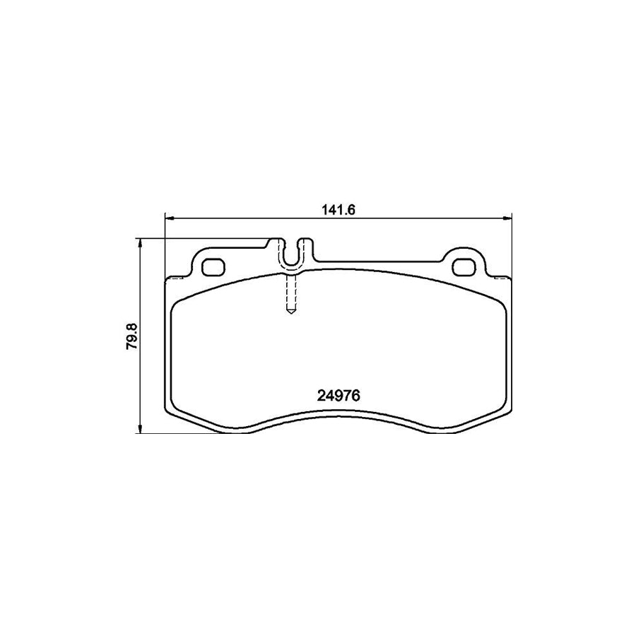 Hella 8MP 376 808-644 Water Pump