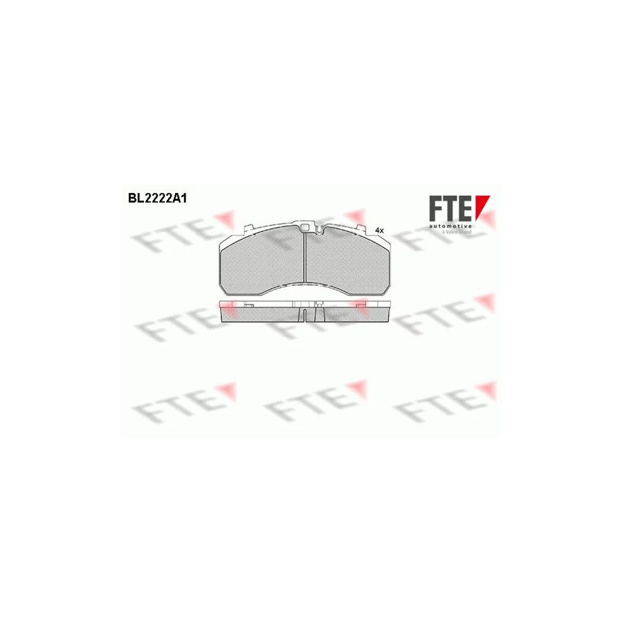 Fte BL2222A1 Brake Pad Set | ML Performance UK Car Parts