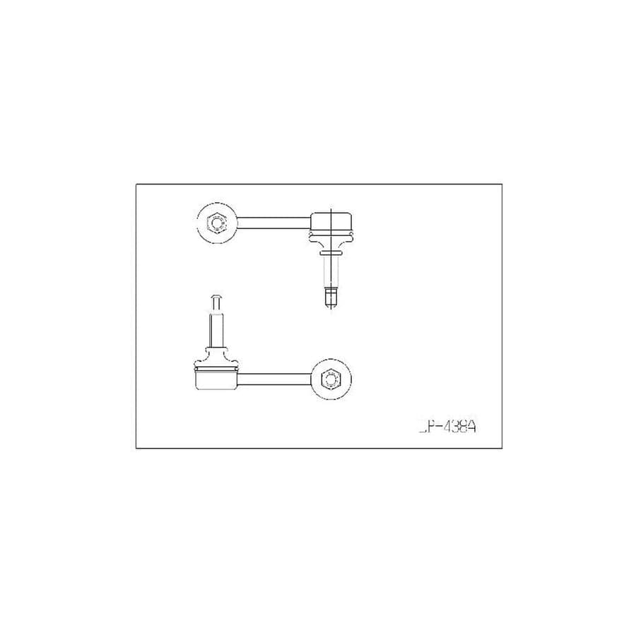 SuperPro LP438A SuperPro Sway Bar Link Assembl Assembly | ML Performance UK Car Parts